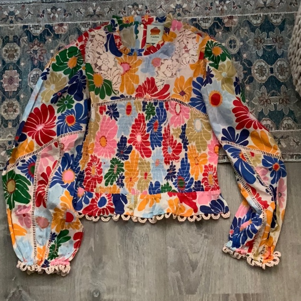 Farm Rio Daisy Top